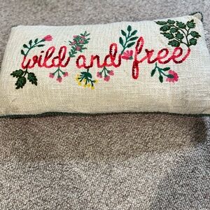 Throw pillow, 22" x 10"